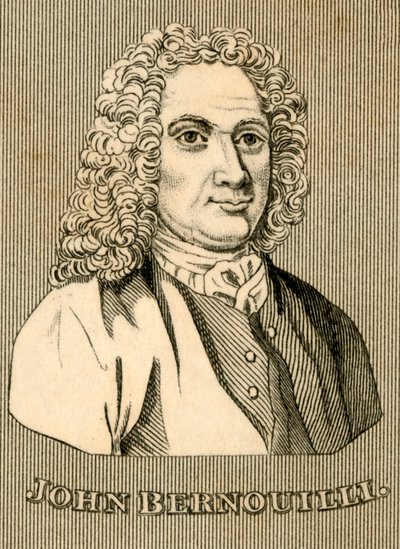 John Bernouilli, 1667-1748, 1830. af Unbekannt