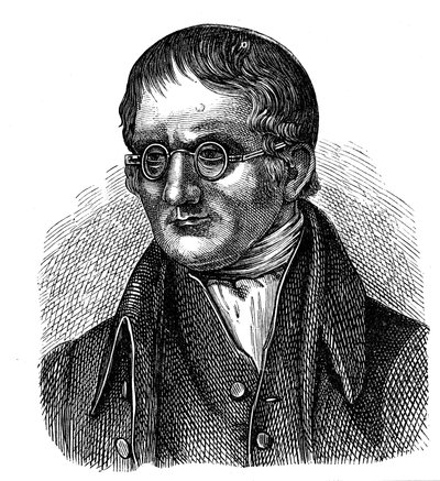John Dalton, engelsk kemiker, 1881 af Unbekannt
