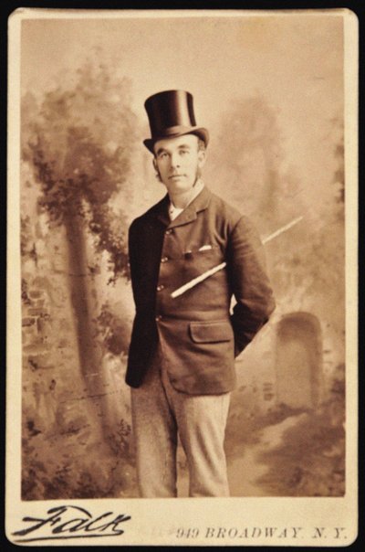John Douglas, 9. markis af Queensberry 1844-1900 af Unbekannt