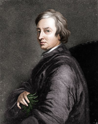 John Dryden, engelsk digter fra det 17. århundrede af Unbekannt