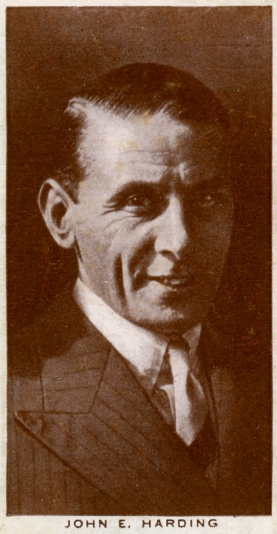 John E Harding, britisk boksemanager og matchmaker, 1938 af Unbekannt