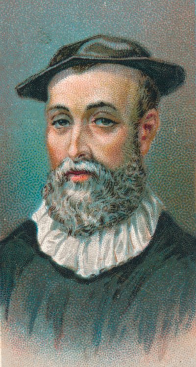 John Knox c1514-1572, skotsk religiøs reformator, 1924 af Unbekannt