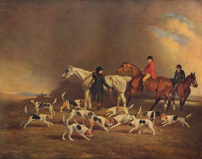 John Powlett and his Hounds, c18. til 19. århundrede, 1929 af Unbekannt