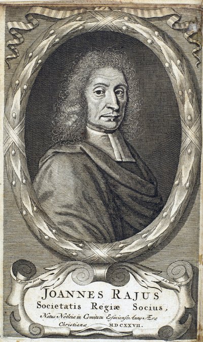 John Ray (Wray), engelsk naturforsker, ca. 1700 af Unbekannt