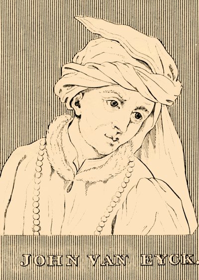 John Van Eyck, c1390-1441, 1830. af Unbekannt