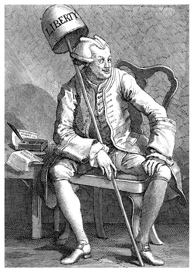 John Wilkes, engelsk politiker, 1763 1895 af Unbekannt