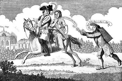 John af Gant satte sig op, eller Mars på sin rejse..., 1747 af Unbekannt