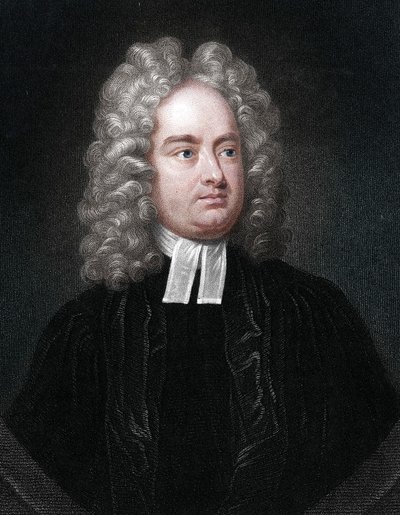 Jonathan Swift, anglo-irsk præst, satiriker og digter. af Unbekannt
