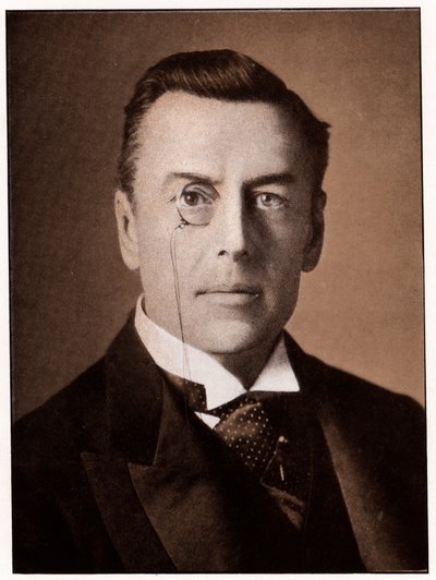 Joseph Chamberlain, britisk politiker, omkring 1900 af Unbekannt