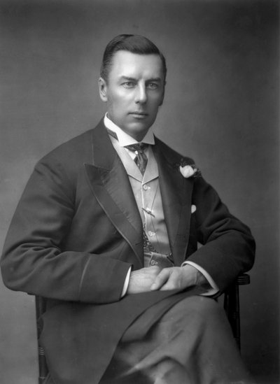 Joseph Chamberlain. Engelsk forretningsmand, politiker og statsmand, slutningen af det 19. århundrede af Unbekannt