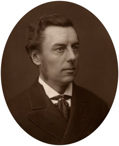 Joseph Chamberlain, MP, formand for handelsrådet, 1881 af Unbekannt