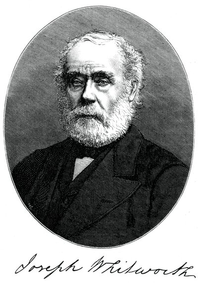 Joseph Whitworth, britisk ingeniør, iværksætter og opfinder, c1880 af Unbekannt