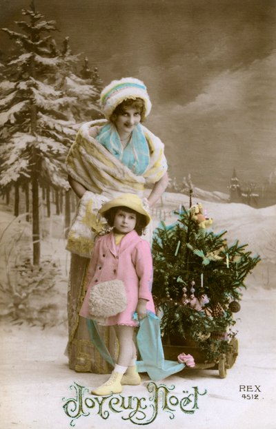 Glædelig jul, c1900-1929 af Unbekannt