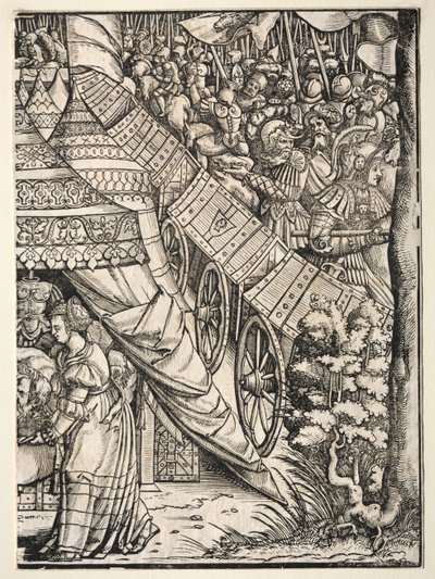 Judith med Holifernes Hoved, 1500-tallet. af Unbekannt