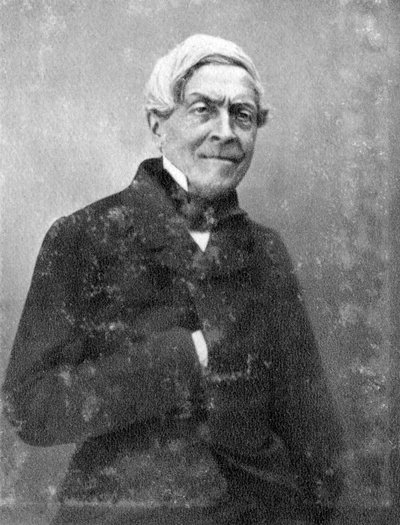 Jules Michelet, fransk historiker, c1860-1874 af Unbekannt