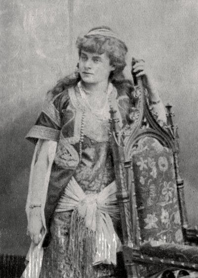 Julie Feyghine, fransk skuespillerinde, 1881 af Unbekannt