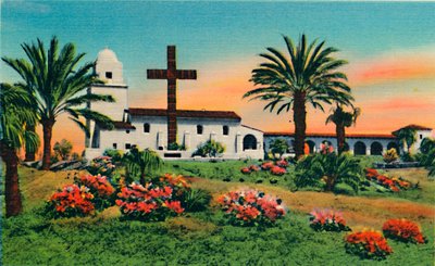 Junipero Serra Museum, Old Town. San Diego, Californien, c1941 af Unbekannt