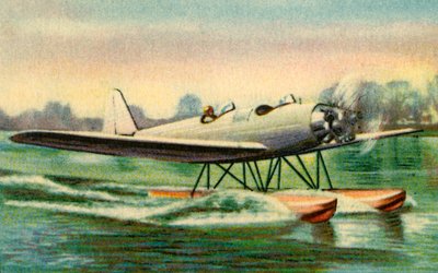 Junkers L 50 Junior vandflyver, 1932. af Unbekannt