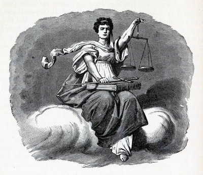 Retfærdighed, 1882 af Unbekannt