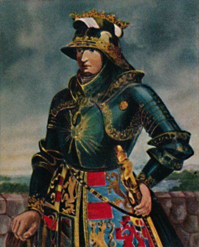 Kejser Maximilian I 1459-1519 - maleri af Rubens, 1934. af Unbekannt