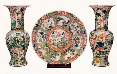 Kangxi Kang-his periode porcelæn, 1925 af Unbekannt