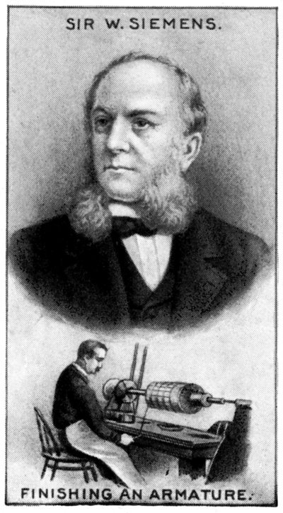 Karl Wilhelm Siemens, tysk ingeniør og pioner inden for elektrisk kraft, c1924 af Unbekannt