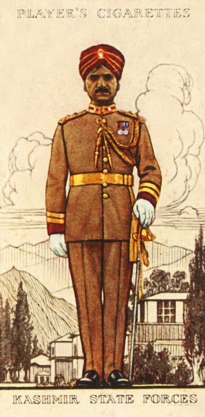 Kashmirs statsstyrker, 1936. af Unbekannt