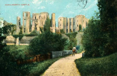 Kenilworth Castle, slutningen af det 19.-begyndelsen af det 20. århundrede. af Unbekannt