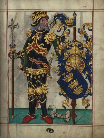 King Arthur From Livro do Ameiro-Mor, 1509 af Unbekannt