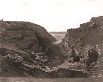 King Arthurs Castle, Tintagel, Cornwall, 1894. af Unbekannt