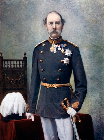 Kong Christian IX af Danmark, slutningen af det 19.-begyndelsen af det 20. århundrede af Unbekannt