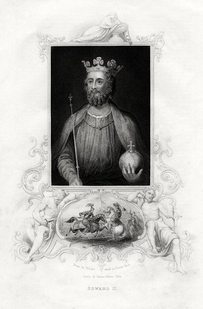 Kong Edward II, 1860 af Unbekannt