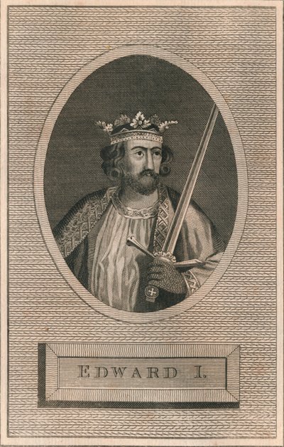 Kong Edward I, 1793 af Unbekannt