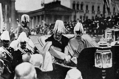 Kong Edward VII og Kaiser Wilhelm II i Berlin, februar 1909 1964 af Unbekannt
