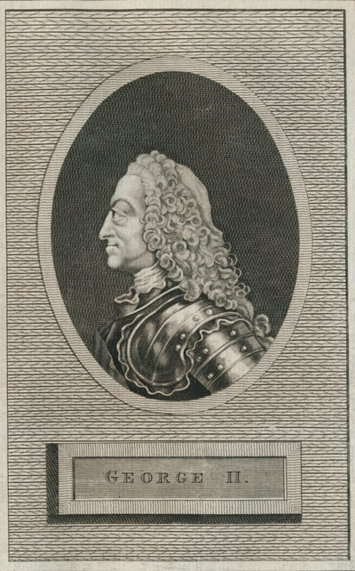 Kong George II, 1793 af Unbekannt