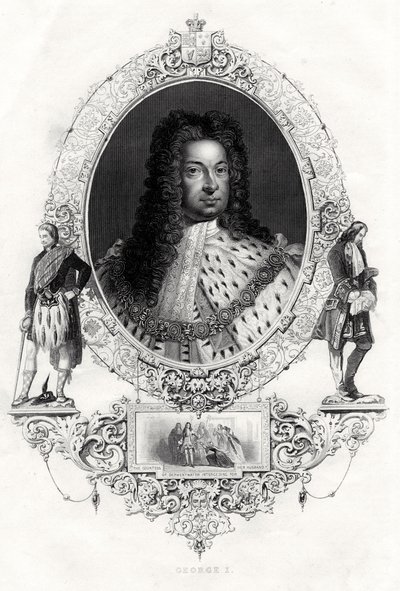 Kong George I, 1860 af Unbekannt