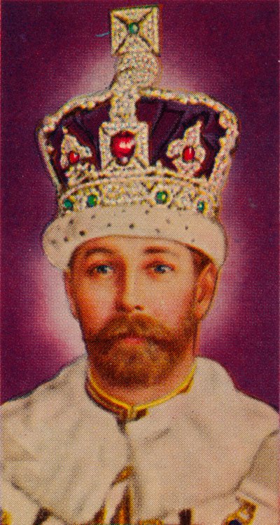Kong George V ved hans kroning, 1911 1935 af Unbekannt