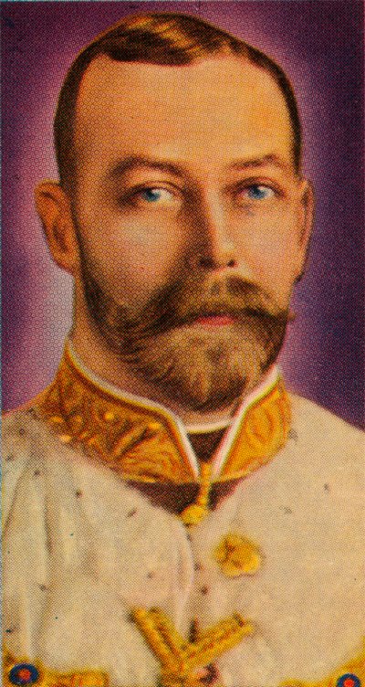Kong George V ved hans første statsåbning af parlamentet, 1911 1935 af Unbekannt
