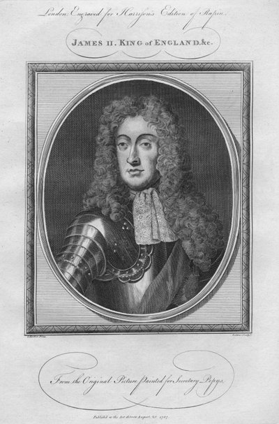 King James II, 1787. af Unbekannt