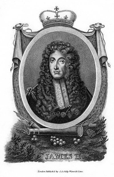 Kong James II af England af Unbekannt