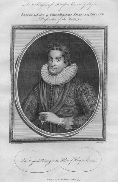 King James I, 1787. af Unbekannt