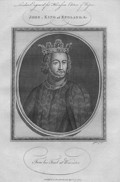 Kong John, 1787. af Unbekannt