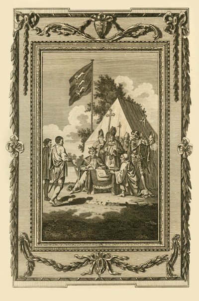 Kong John underskrev Magna Charta, 5. juni 1215, 1783. af Unbekannt