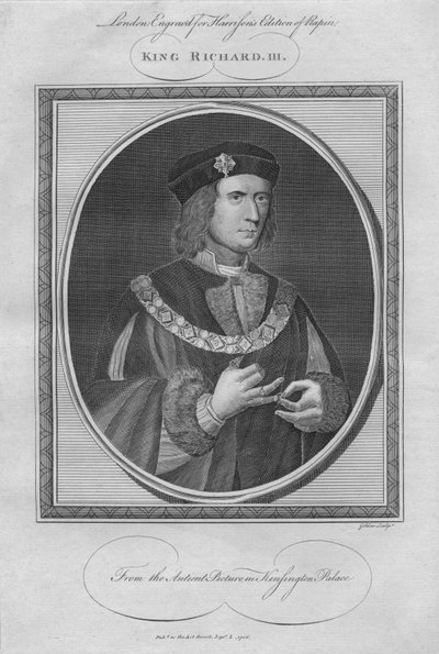 Kong Richard III, 1786. af Unbekannt