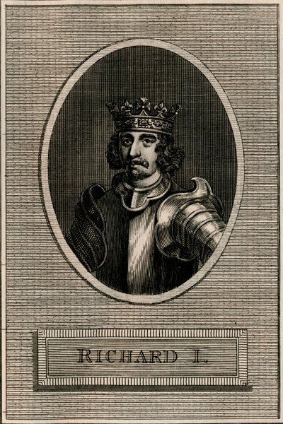 Kong Richard I, 1793 af Unbekannt