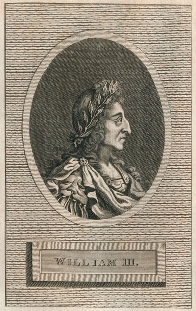 Kong Vilhelm III, 1793 af Unbekannt