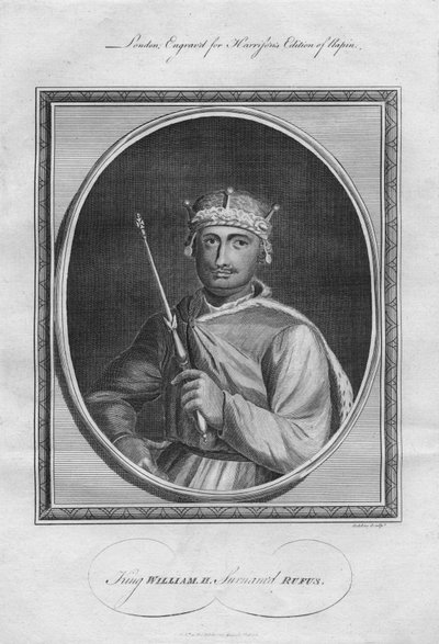 Kong William II William Rufus, 1786. af Unbekannt