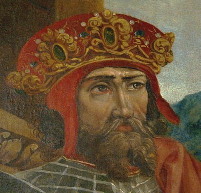 Kong Wladyslaw II. Jagiello Detail, ca 1530 af Unbekannt