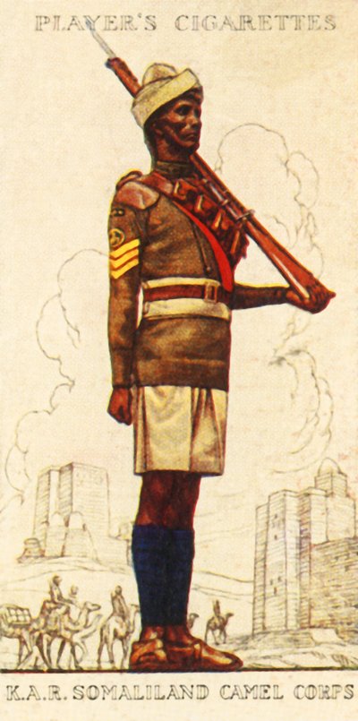 Kings African Rifles: Somaliland Camel Corps, 1936. af Unbekannt