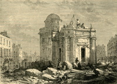 Kings Cross, c1872. af Unbekannt